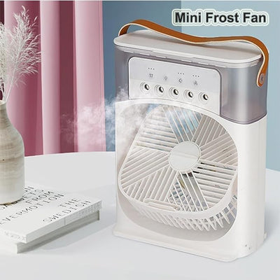 2 in 1 Desk Air Humidifier Fan LED Cooling Fan